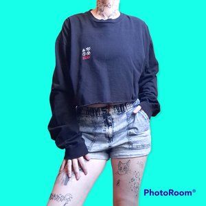 Limited edition Vans Led Zeppelin crop long sleeve!